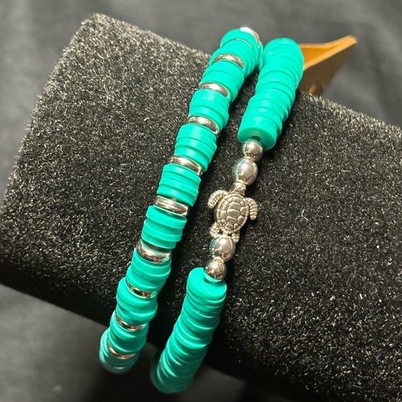 Jewelry - New handmade Clay mix beads bracelet